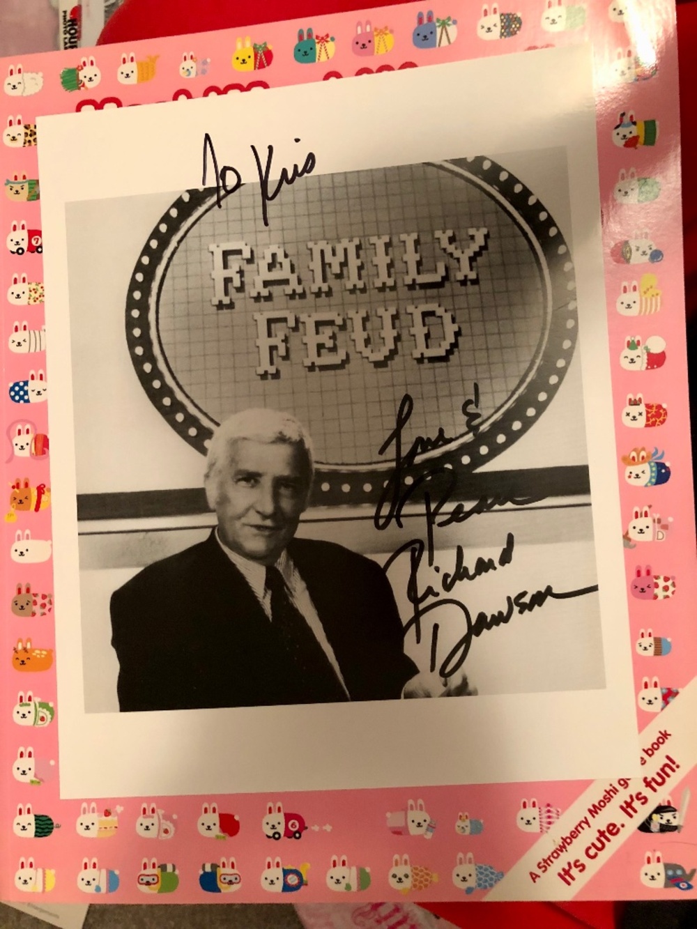 Richard dawson autograph family feud hogans heroes